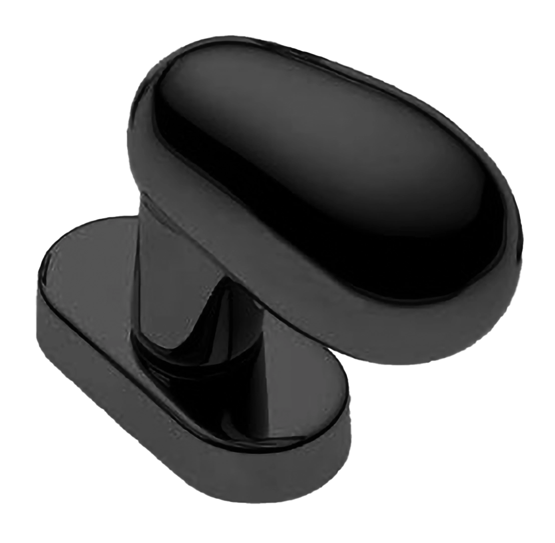 Ручка оконная UOVO W1 NERO, цвет - черный фото купить Калининград