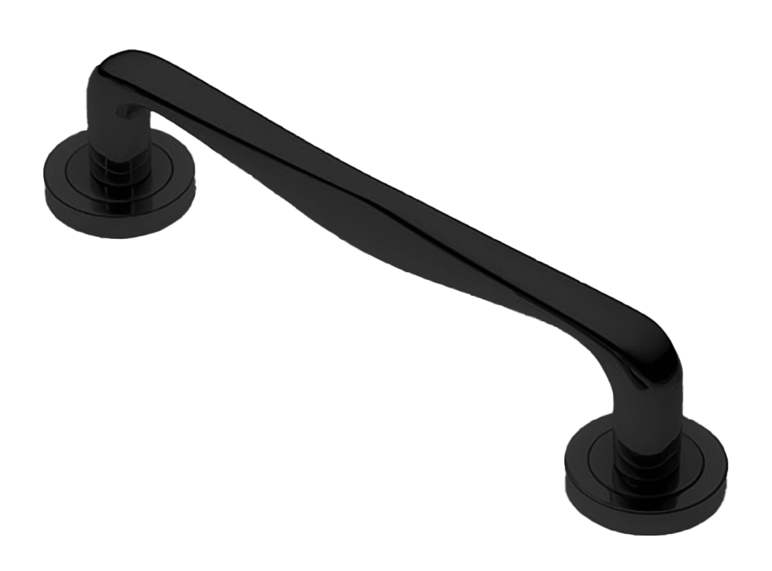 Ручка-скоба PETRA PH NERO, цвет - черный фото 1 Ручка-скоба PETRA PH NERO, цвет - черный фото купить Калининград