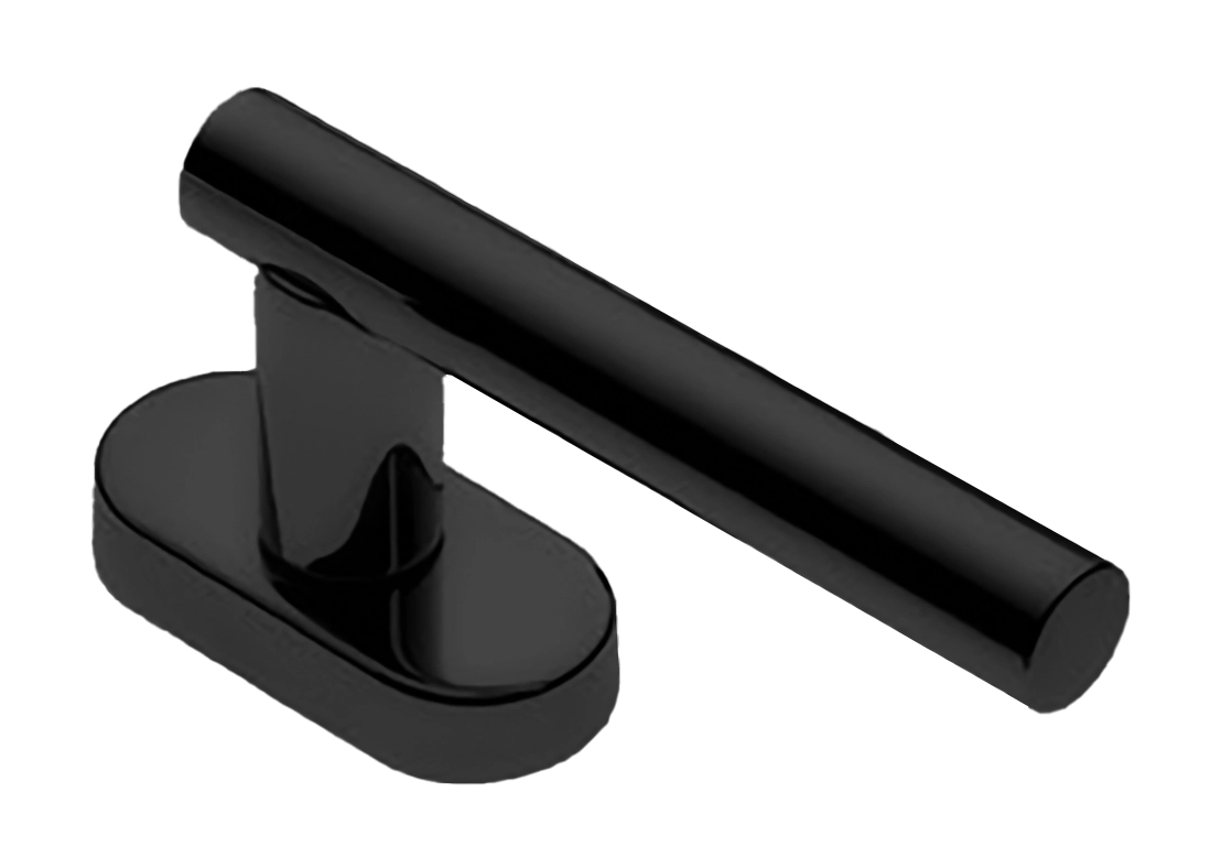 Ручка оконная CALLA W1 NERO, цвет - черный фото 1 Ручка оконная CALLA W1 NERO, цвет - черный фото купить Калининград