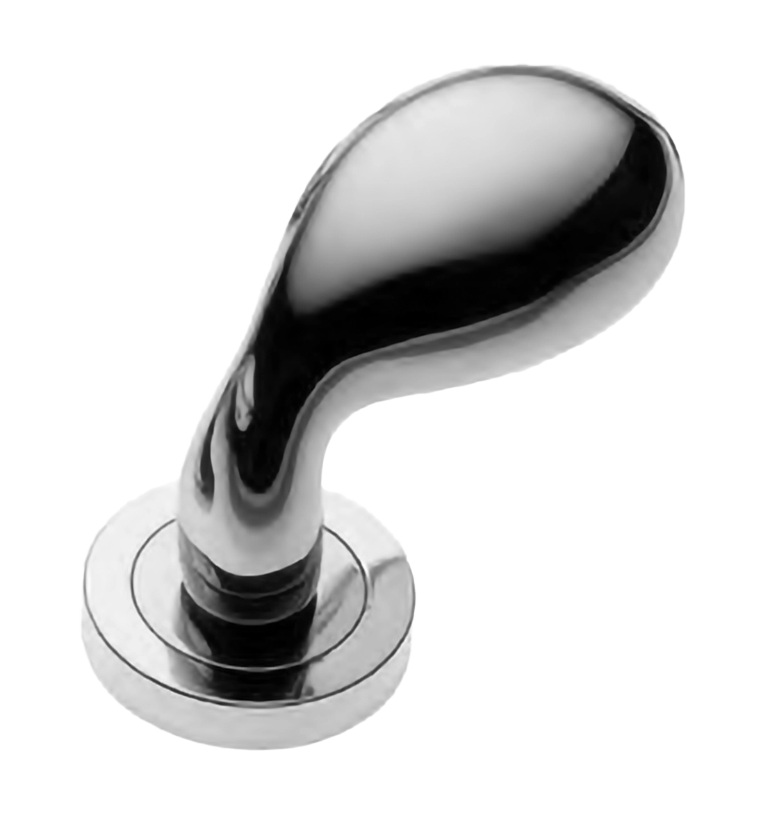 Ручка дверная AIR-2 R2 CRO раздельная на круглой розетке, цвет - хром фото 1 Ручка дверная AIR-2 R2 CRO раздельная на круглой розетке, цвет - хром фото купить Калининград