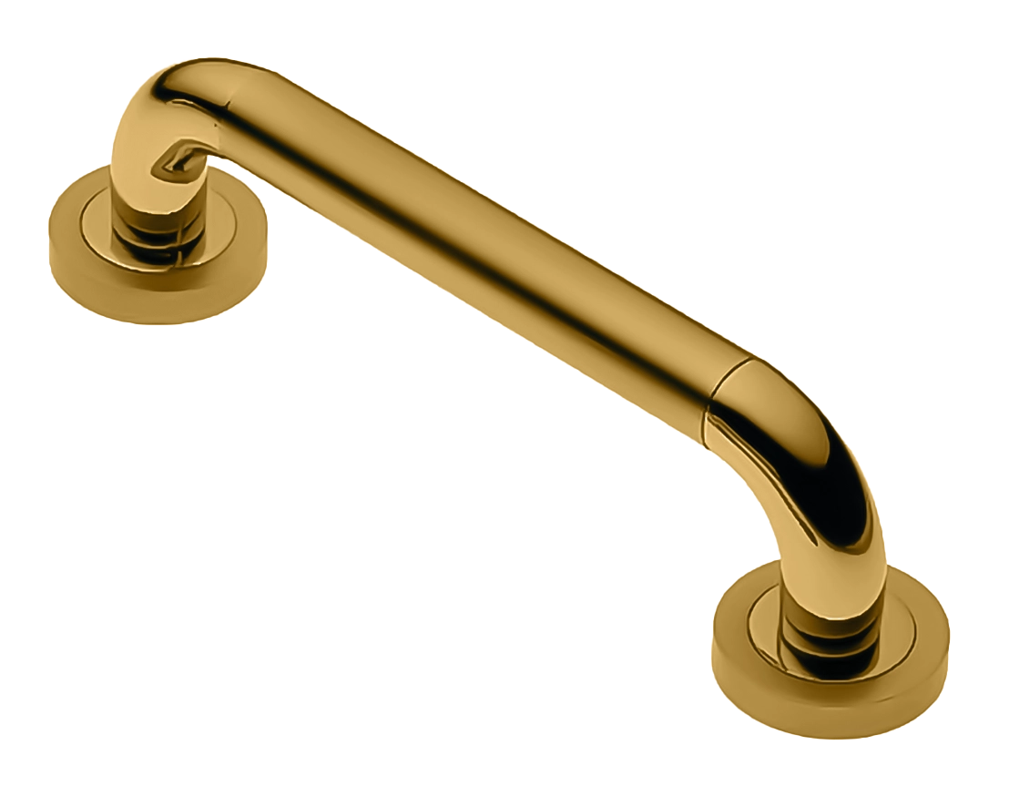 Ручка-скоба GAVANA PH OSA/OTL, цвет - матовое золото/золото фото купить Калининград