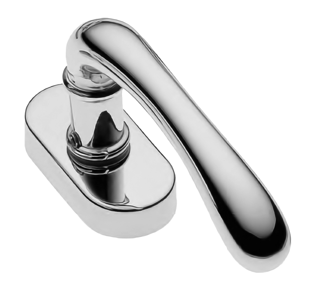 Ручка оконная RING W1 CRO, цвет - хром фото 1 Ручка оконная RING W1 CRO, цвет - хром фото купить Калининград