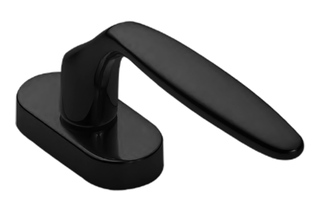 Ручка оконная DERBY W1 NERO, цвет - черный фото 1 Ручка оконная DERBY W1 NERO, цвет - черный фото купить Калининград