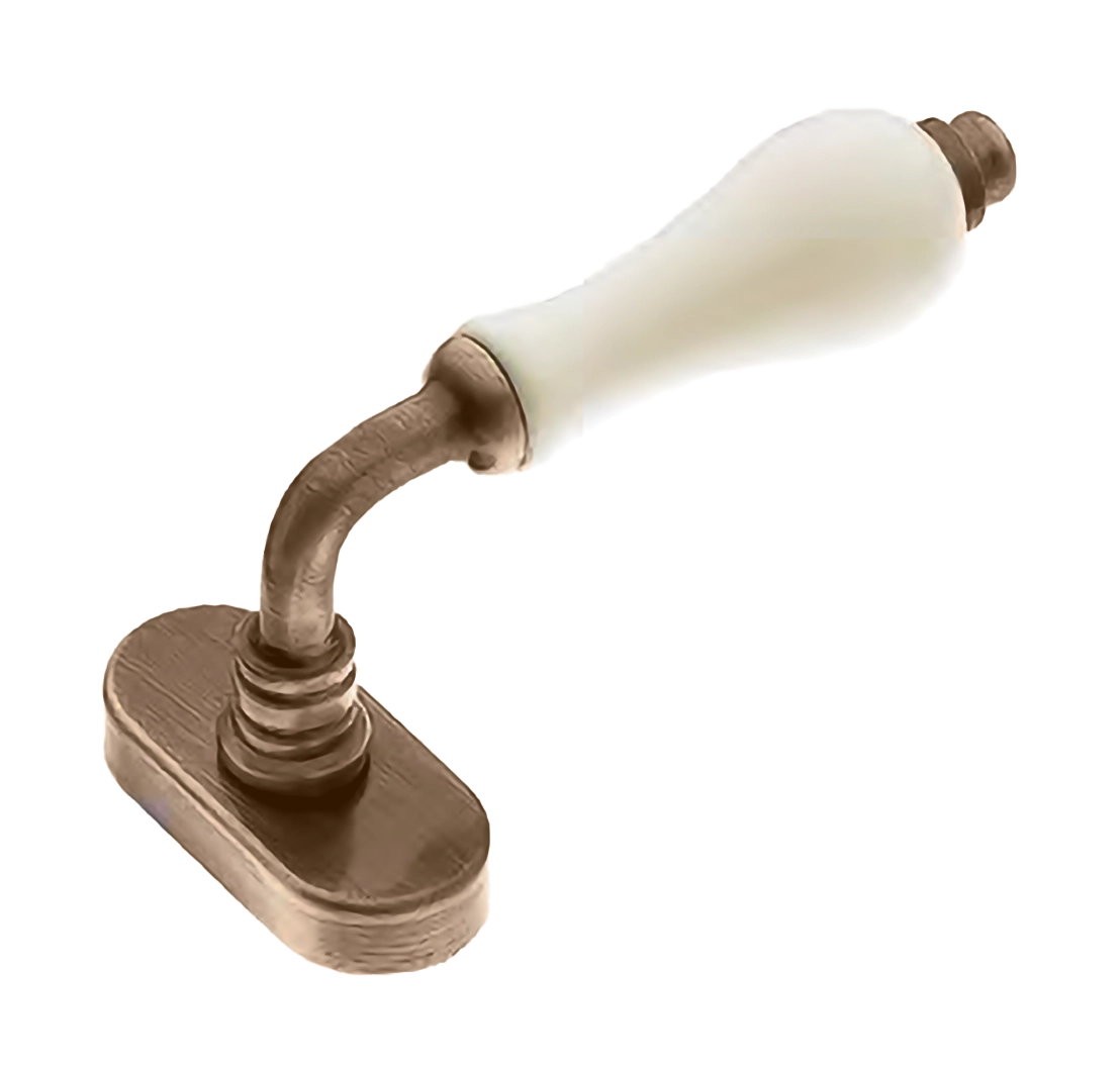 Ручка оконная CERAMICA W1 OBR/CHAMP, цвет - бронза/шампань фото 1 Ручка оконная CERAMICA W1 OBR/CHAMP, цвет - бронза/шампань фото купить Калининград