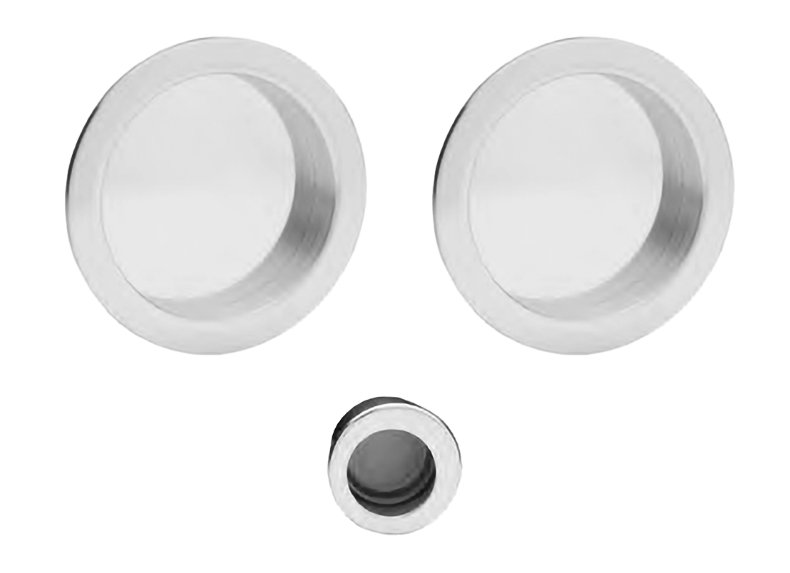 Ручка для раздвижной двери ART.54/A CRO с пальчиковой ручкой, цвет - хром фото купить Калининград