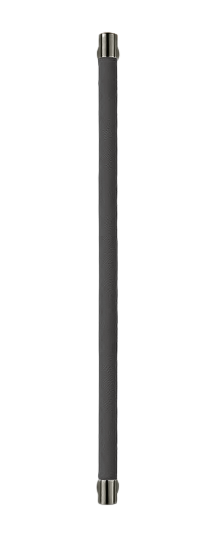 Ручка-скоба HIDE LEATHER PH/B ANT/GRAFITE, цвет - антрацит/графит фото купить Калининград