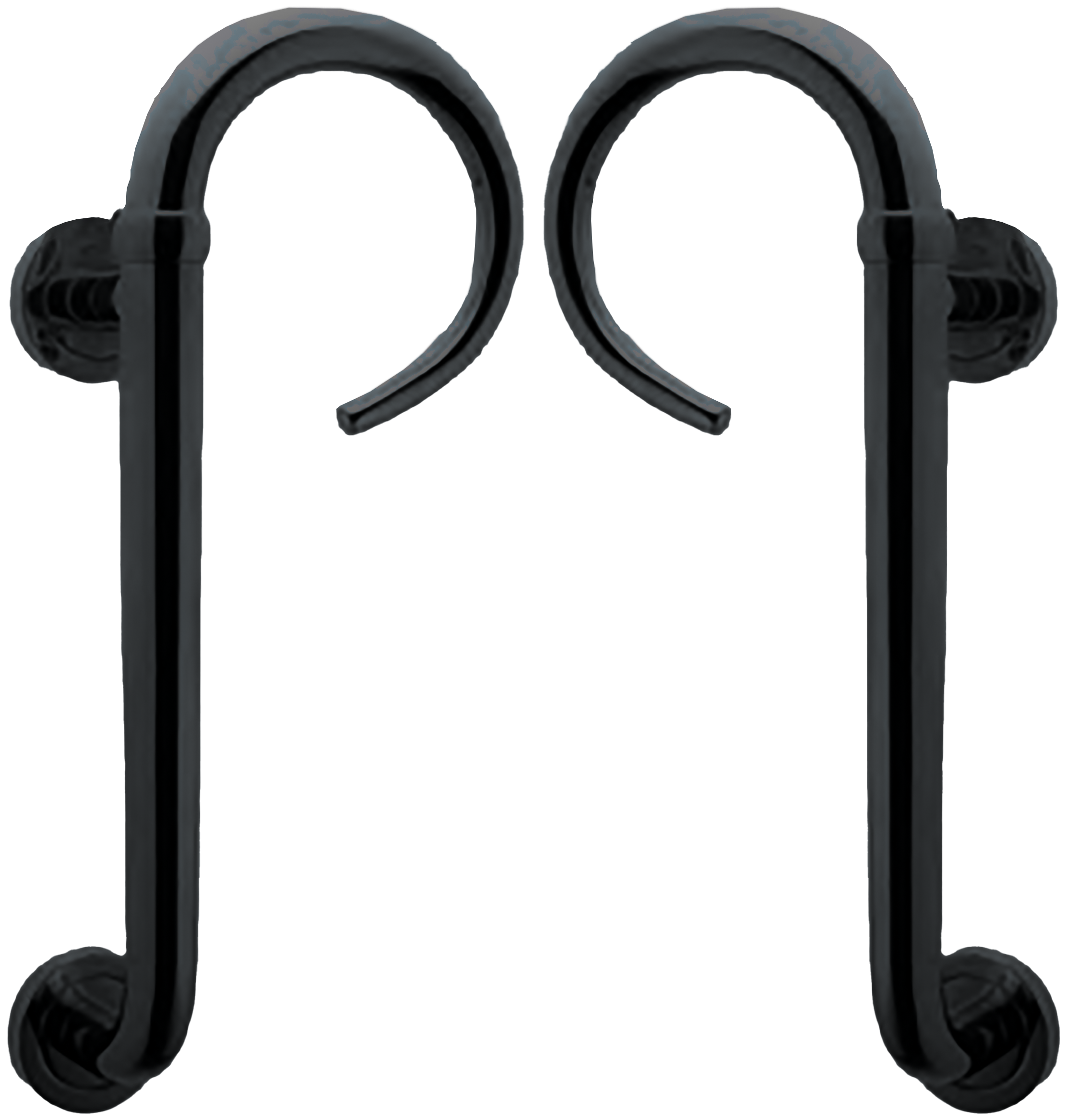 Ручка-скоба LANGOUST PH NERO, цвет - черный фото купить Калининград