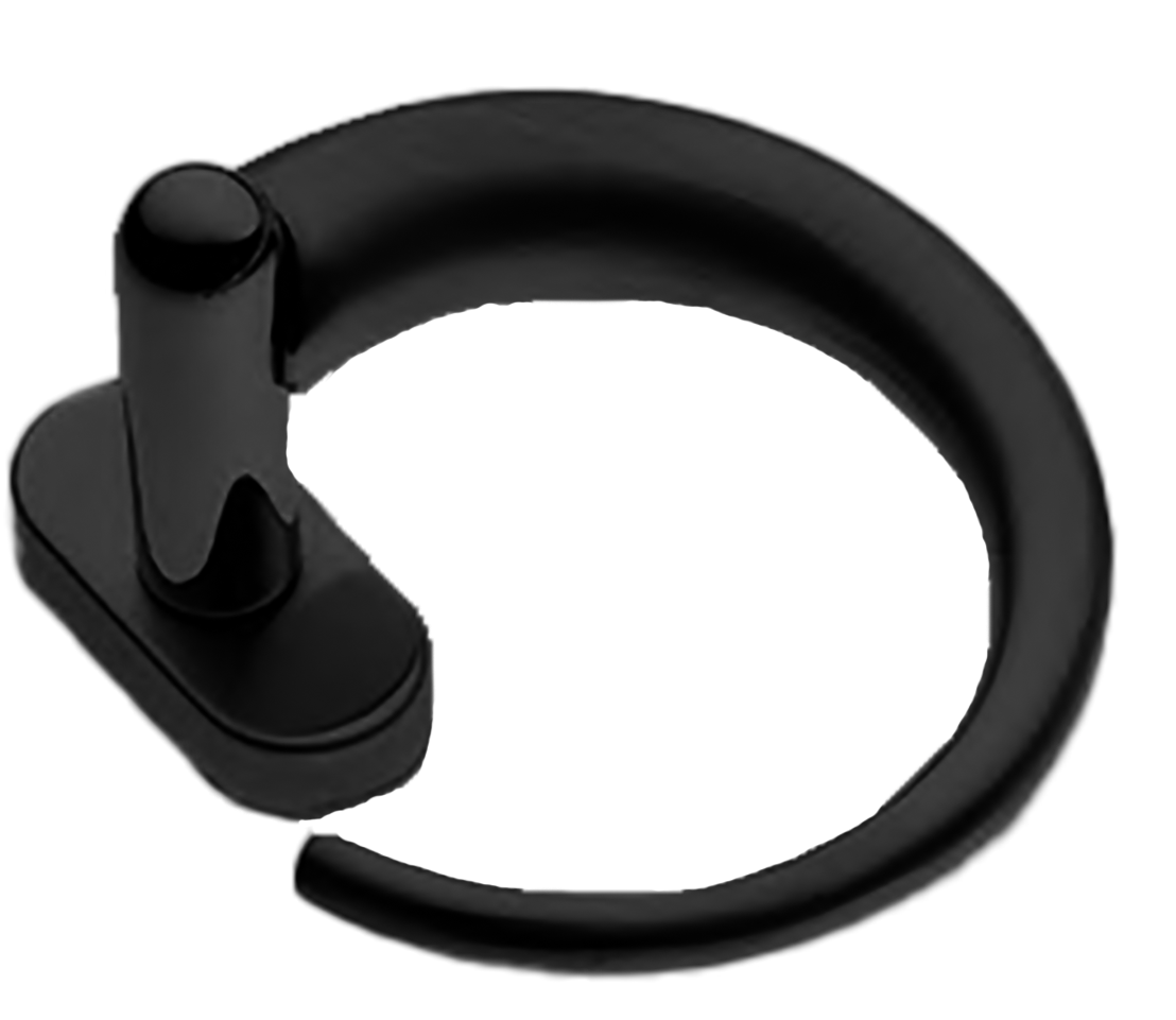 Ручка оконная LANGOUST W1 NERO, цвет - черный фото 1 Ручка оконная LANGOUST W1 NERO, цвет - черный фото купить Калининград