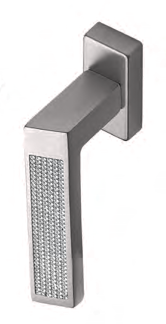 Ручка оконная DOLCE VITA W1 NIN с 4-х позицион. механизмом, цвет черный никель фото купить в Калининграде