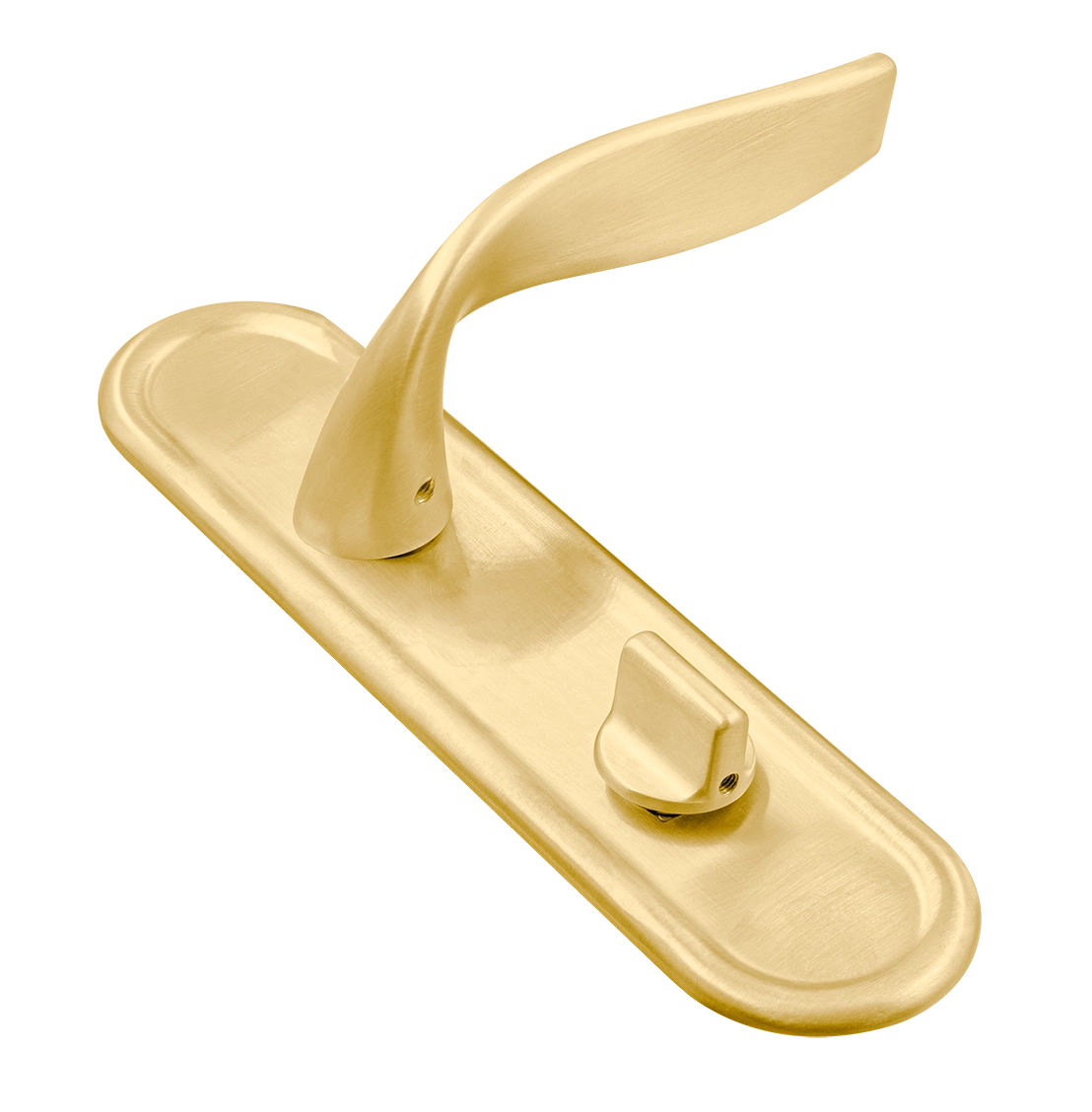 Ручка дверная SKYSCRAPER PLR AH на планке, цвет Осенний мёд/Autumn Honey фото купить Калининград