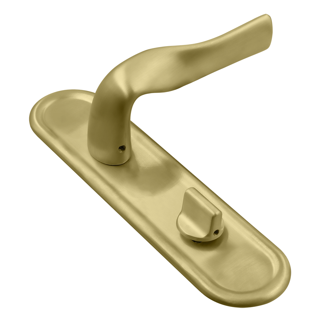 Ручка дверная LVB PLR AH на планке, цвет Осенний мёд/Autumn Honey фото купить Калининград