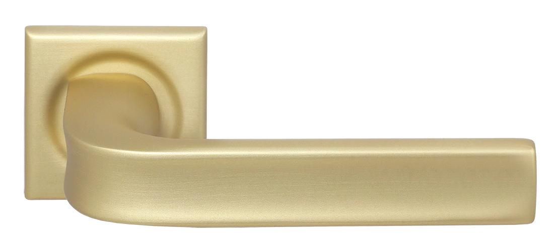 Ручка дверная THE BUS STATION S7 AH на квадратной розетке, цвет Осенний мёд/Autumn Honey фото купить Калининград