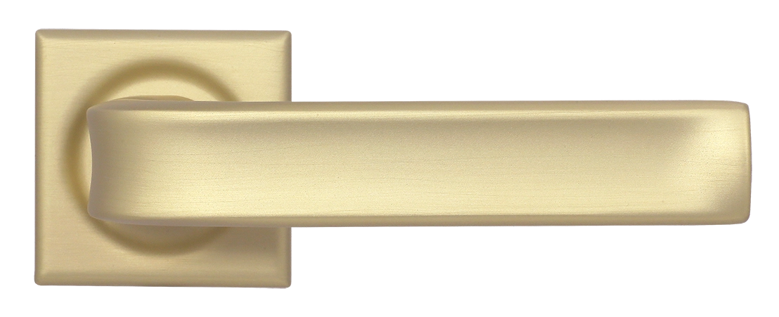 Ручка дверная THE BUS STATION S7 AH на квадратной розетке, цвет Осенний мёд/Autumn Honey фото купить в Калининграде