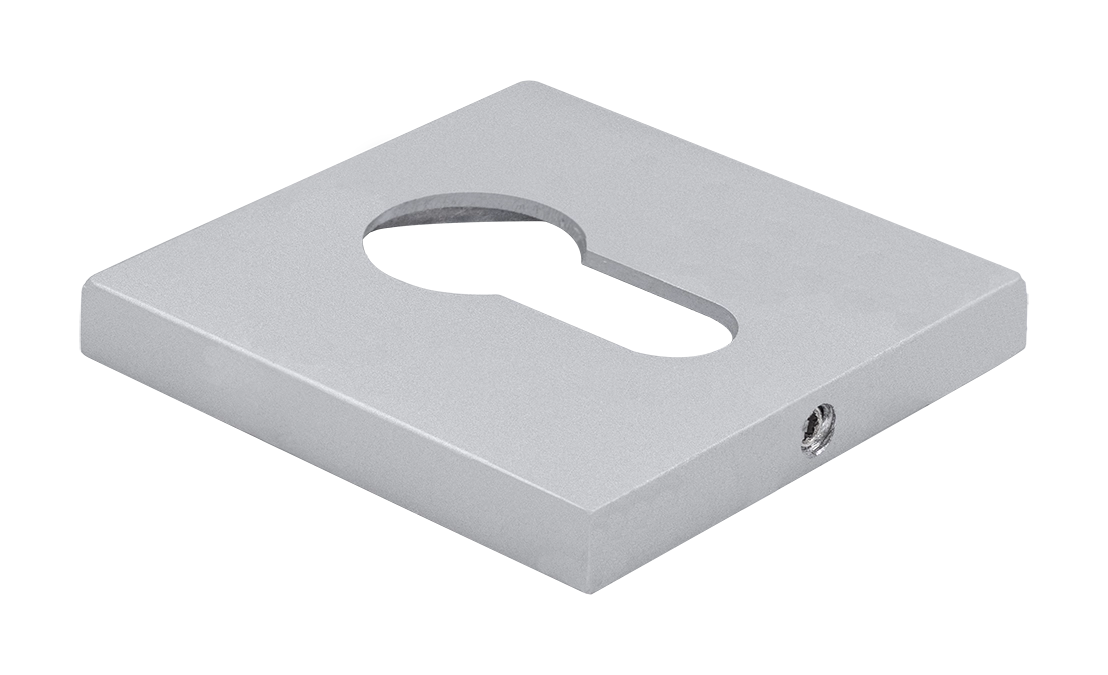 Накладка на замок MH-KH-S6 ASC под евроцилиндр, цвет анодированный матовый хром фото купить Калининград