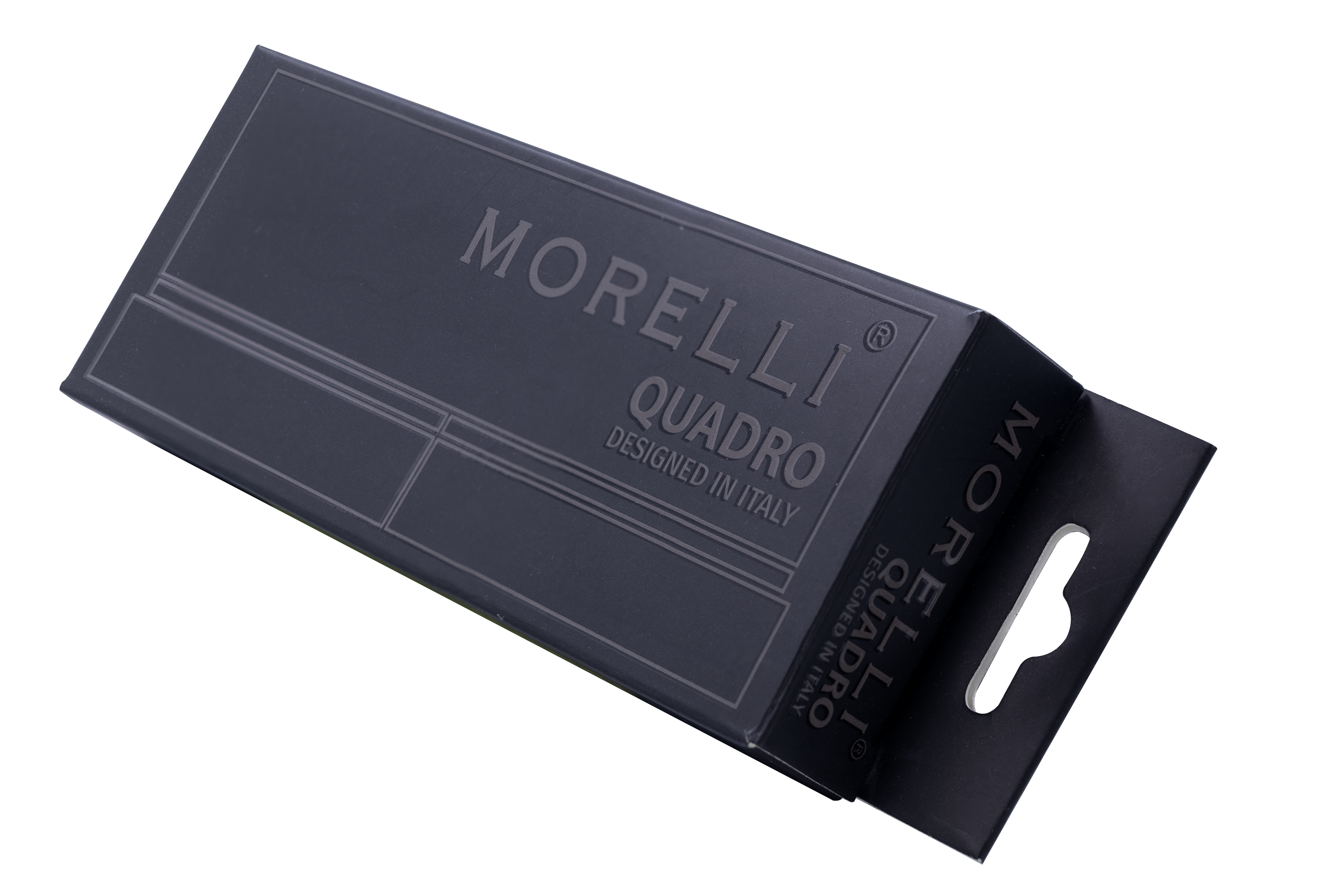 Петля QUADRO-2 BL врезная на квадратной оси, цвет черный фото morelli Калининград