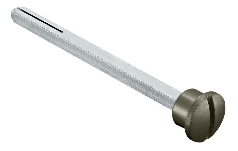 Четырехгранник LUX-SPINDLE-WC 110 ANT 110мм с кнопкой, цвет антрацит фото купить Калининград