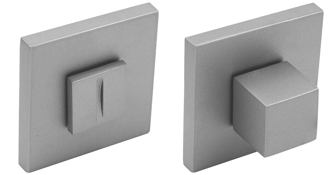 Завертка сантехническая MH-WC-S6 ASC на квадратной розетке 6мм цвет анодированный матовый хром фото купить Калининград