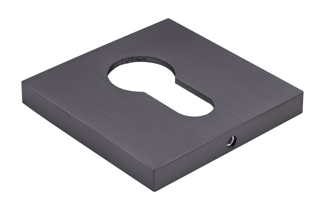 Накладка на замок MH-KH-S6 GR под евроцилиндр, цвет graphite фото купить Калининград