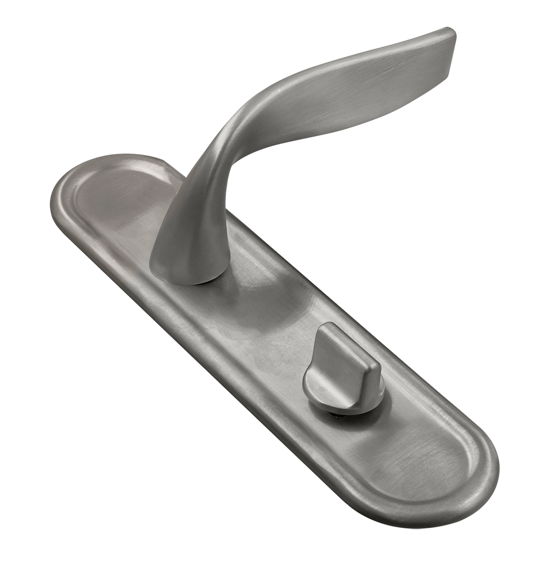 Ручка дверная SKYSCRAPER PLR WF на планке, цвет Зимняя стужа/Winter Frost фото купить Калининград