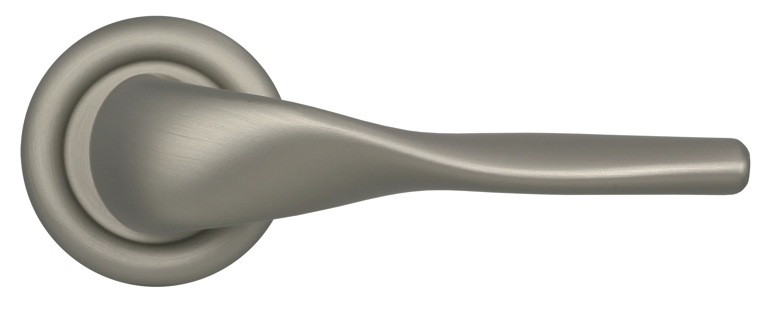 Ручка дверная LVB R7 SMI на круглой розетке, цвет Весенняя дымка/Spring Mist фото купить в Калининграде