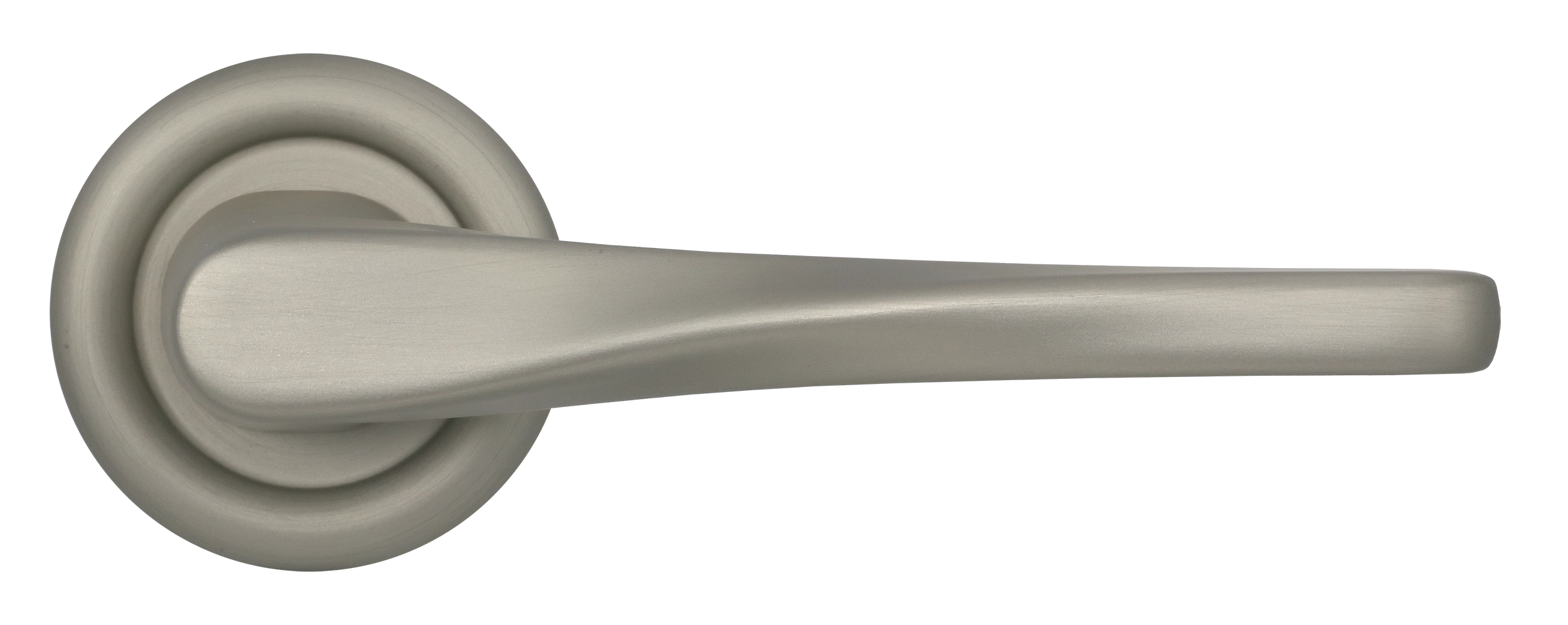 Ручка дверная THE OLYMPICS R7 SMI на круглой розетке, цвет Весенняя дымка/Spring Mist фото купить в Калининграде