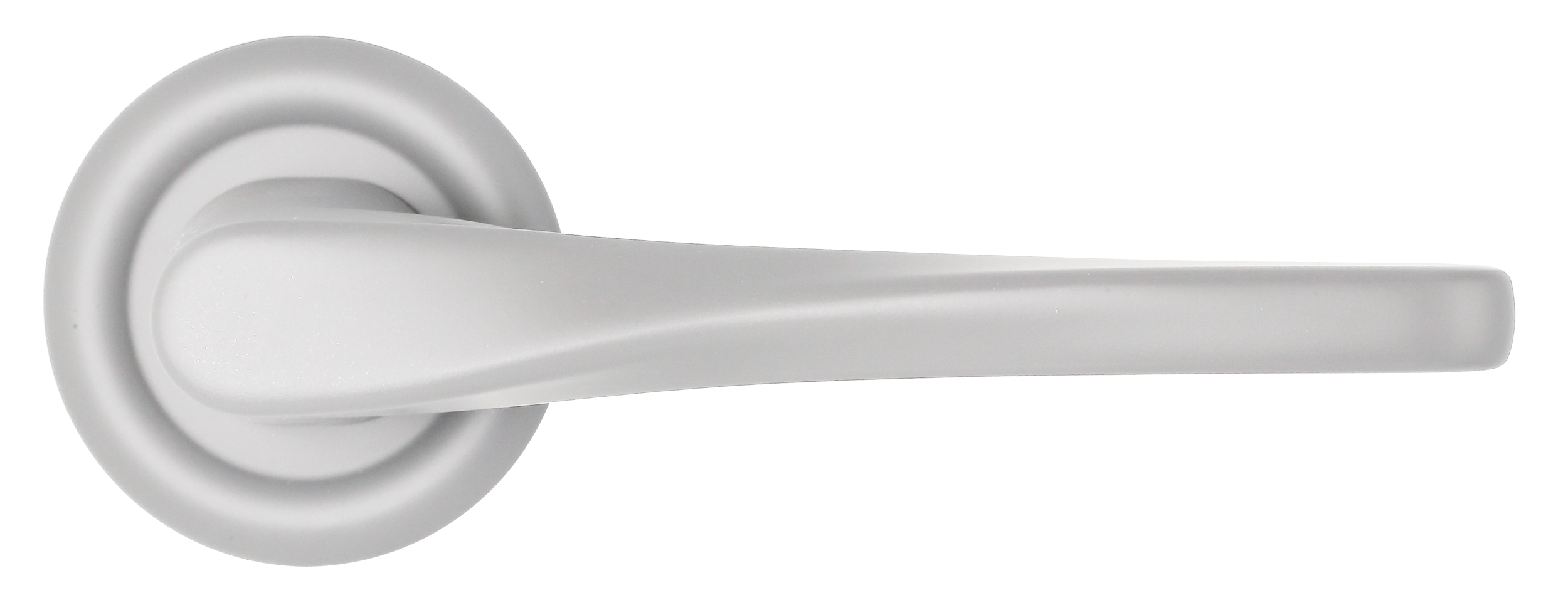 Ручка дверная THE OLYMPICS R7 SSW на круглой розетке, цвет Стокгольмский снегопад/Stockholm Snowfall фото купить в Калининграде