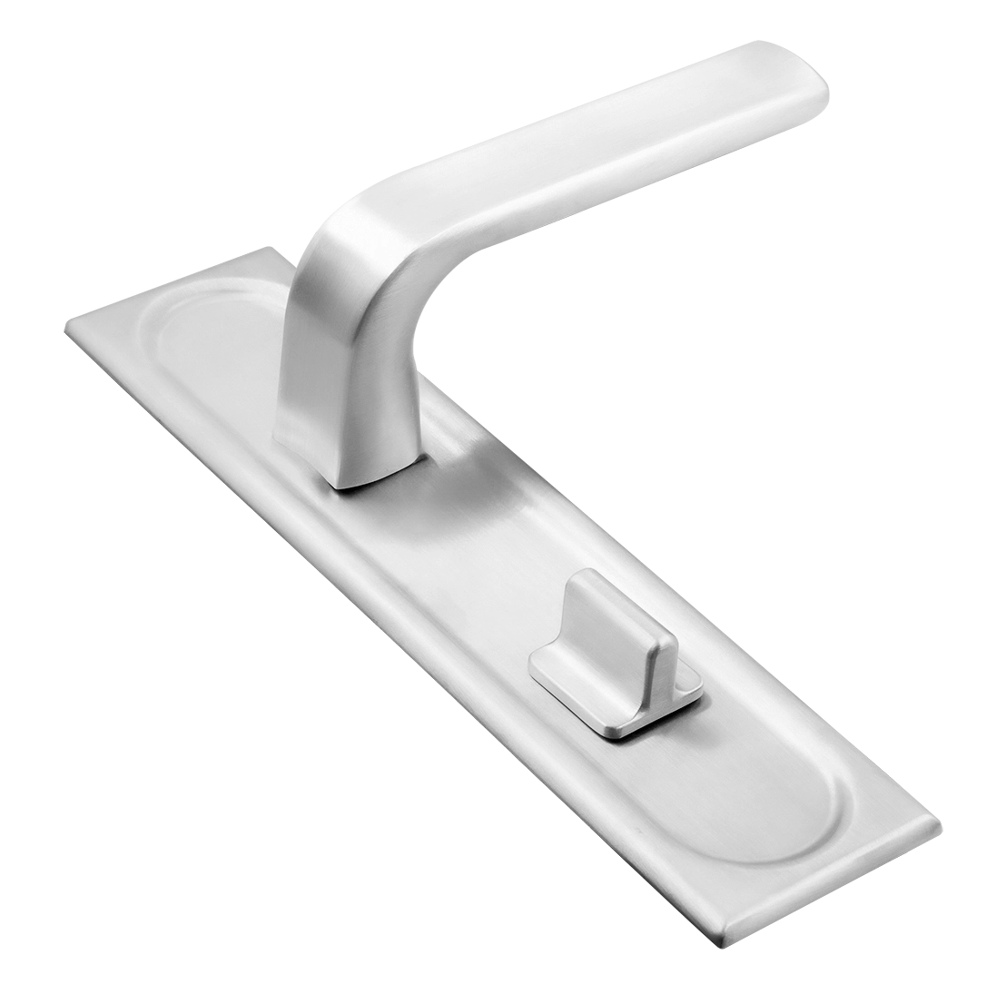 Ручка дверная THE BUS STATION PLS SSW на планке, цвет Стокгольмский снегопад/Stockholm Snowfall фото купить Калининград