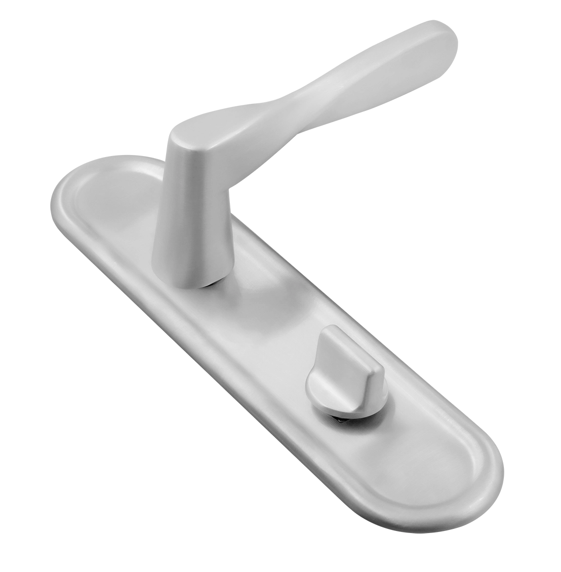 Ручка дверная THE OLYMPICS PLR SSW на планке, цвет Стокгольмский снегопад/Stockholm Snowfall фото купить Калининград