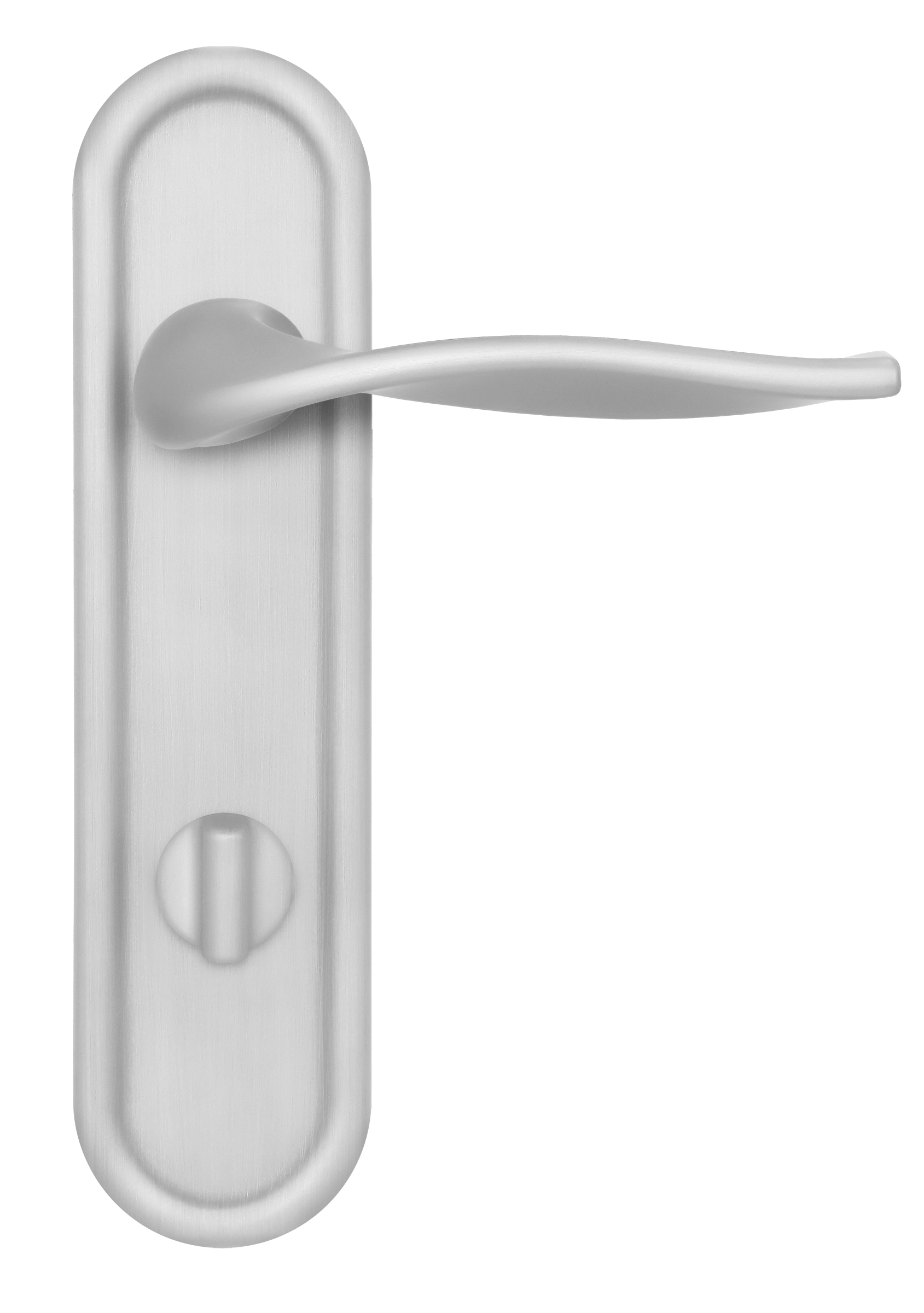 Ручка дверная SKYSCRAPER PLR SSW на планке, цвет Стокгольмский снегопад/Stockholm Snowfall фото купить в Калининграде