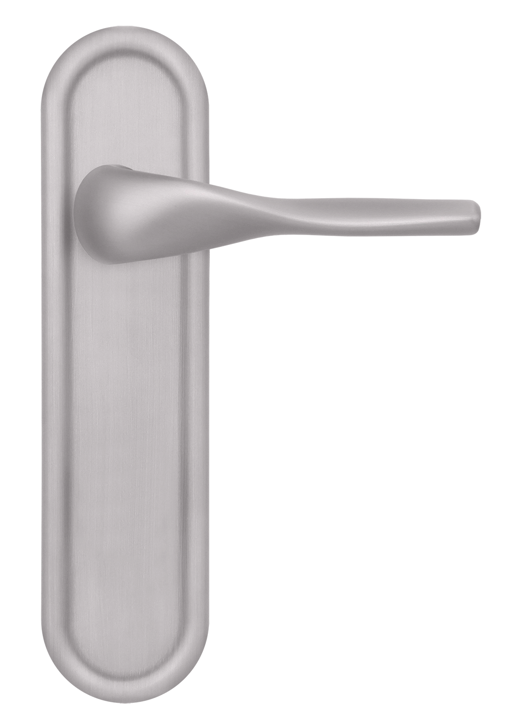 Ручка дверная LVB PLR SSW на планке, цвет Стокгольмский снегопад/Stockholm Snowfall фото купить в Калининграде