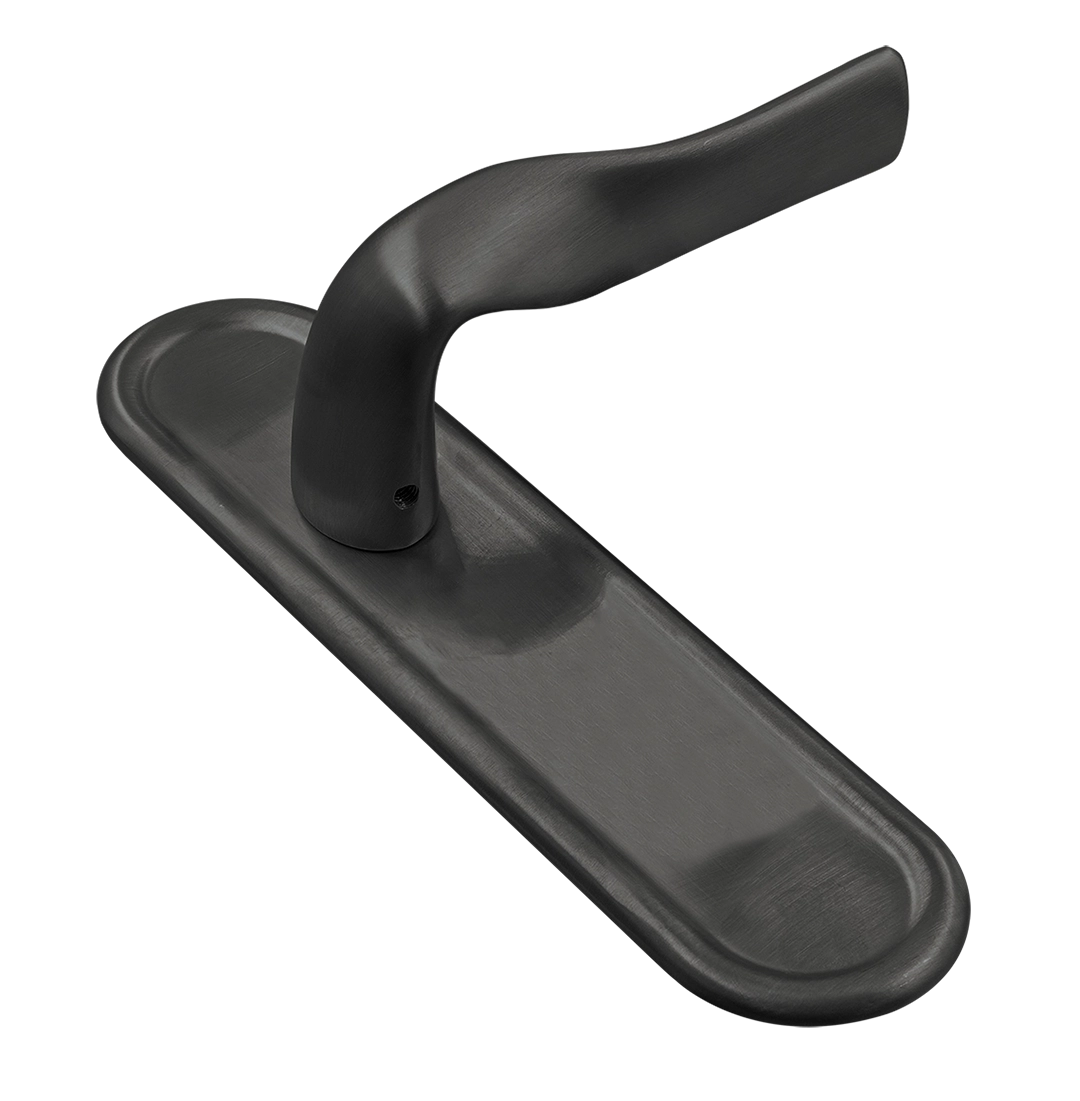 Ручка дверная LVB PLR SST на планке, цвет Летняя гроза/Summer Storm фото купить Калининград