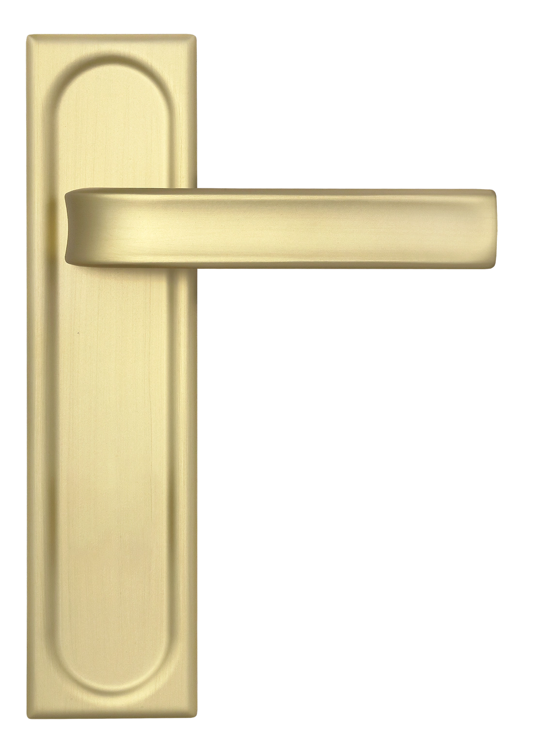 Ручка дверная THE BUS STATION PLS AH на планке, цвет Осенний мёд/Autumn Honey фото купить в Калининграде