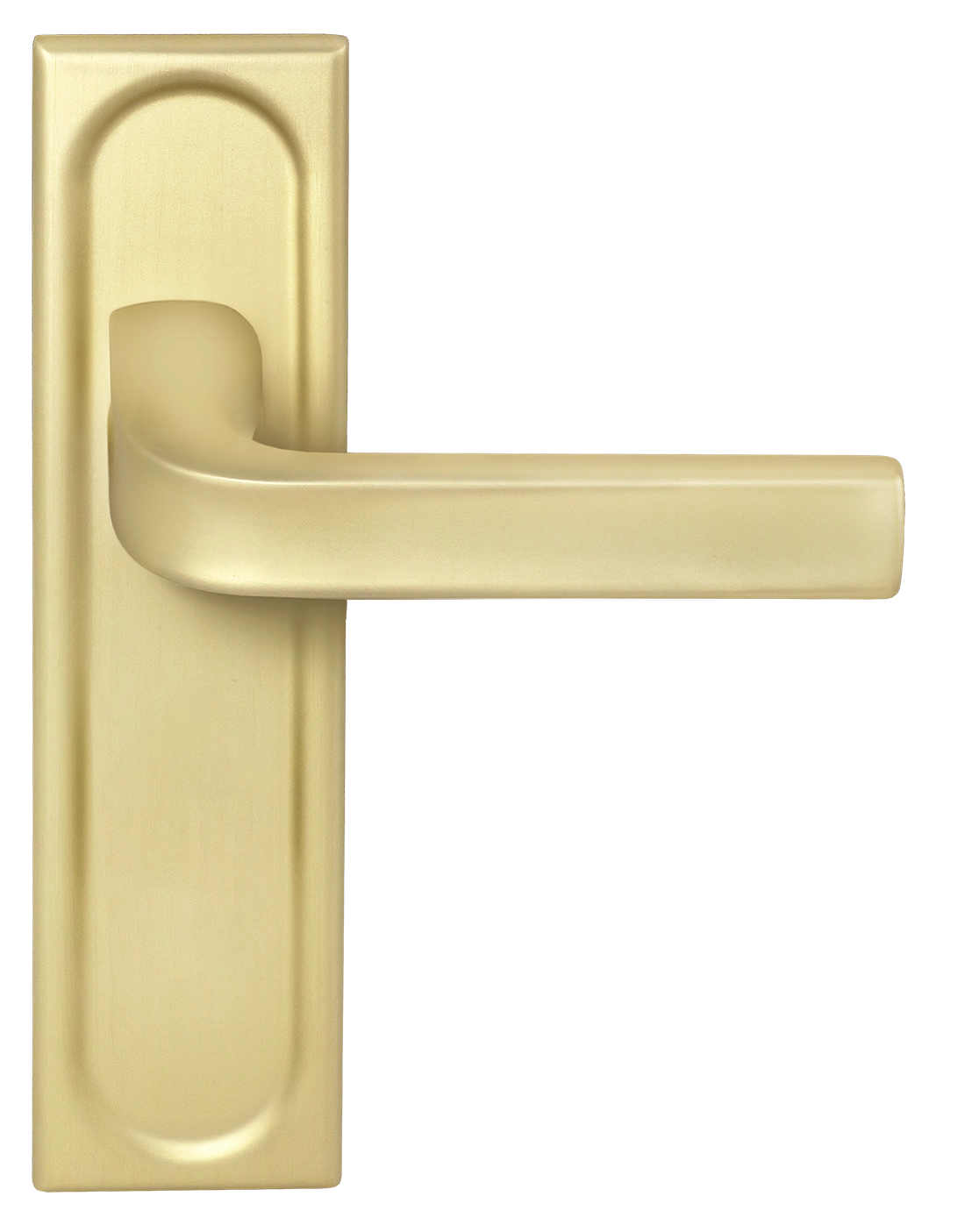 Ручка дверная THE BUS STATION PLS AH на планке, цвет Осенний мёд/Autumn Honey фото фурнитура Калининград