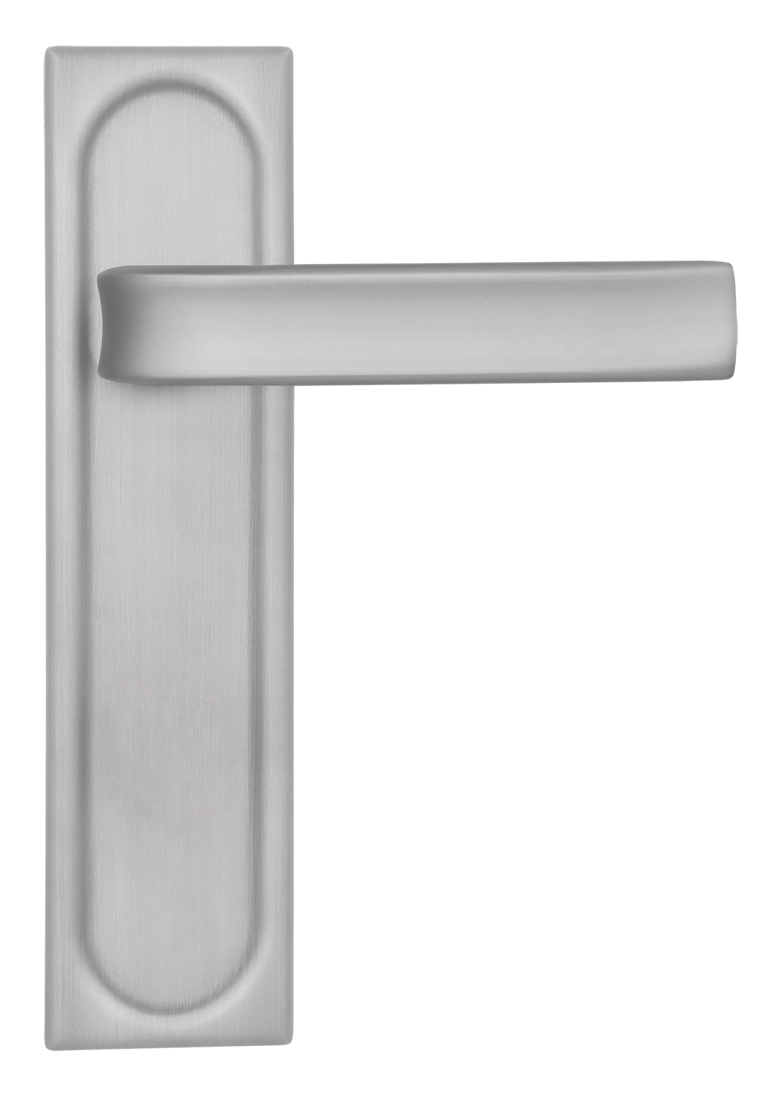 Ручка дверная THE BUS STATION PLS SSW на планке, цвет Стокгольмский снегопад/Stockholm Snowfall фото купить в Калининграде