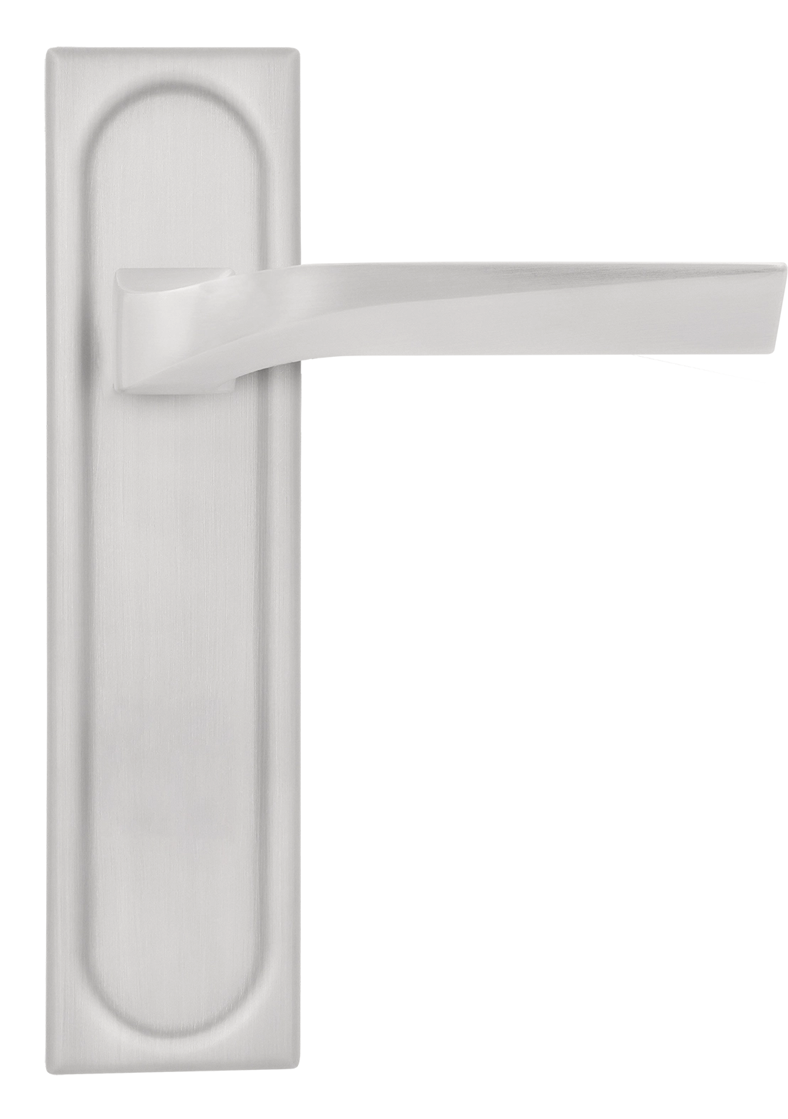 Ручка дверная WD CONCERT HALL PLS SSW на планке, цвет Стокгольмский снегопад/Stockholm Snowfall фото купить в Калининграде