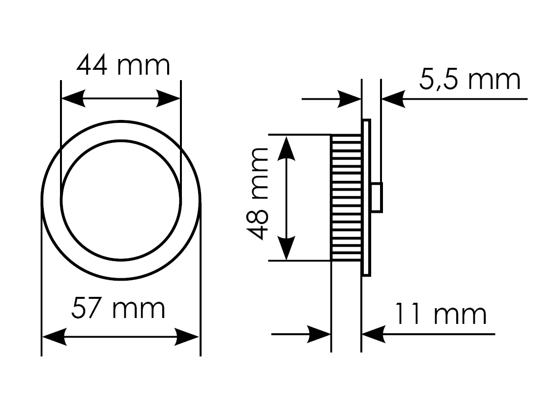 Комплект заверток TWICE WC NERO-ST для системы TWICE, цвет черный soft-touch фото купить в Калининграде