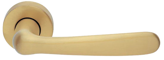 LINDA R3-E OSA, ручка дверная, цвет - матовое золото фото купить Калининград