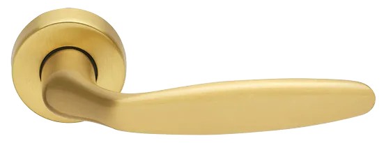 DERBY R3-E OSA, ручка дверная, цвет - матовое золото фото купить Калининград