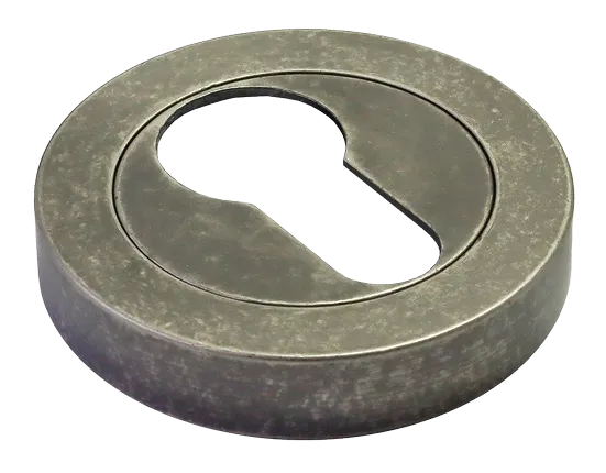 LUX-KH-R2 FEA, накладка на евроцилиндр, цвет - состаренное серебро фото купить Калининград