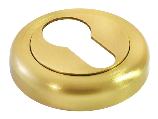LUX-KH-R4 OSA, накладка на евроцилиндр, цвет - матовое золото фото купить Калининград