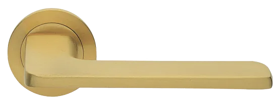 ROCK R1 OSA, ручка дверная, цвет -  матовое золото фото купить Калининград