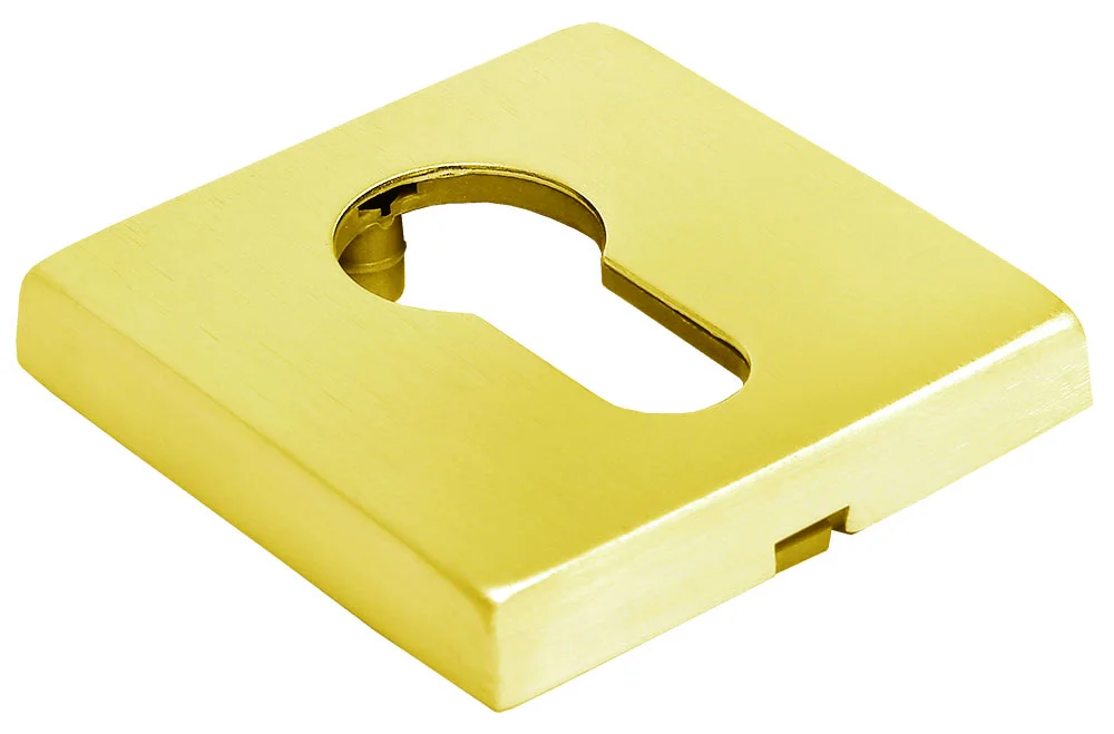 LUX-KH-S5 OSA, накладка на евроцилиндр, цвет - матовое золото фото купить Калининград