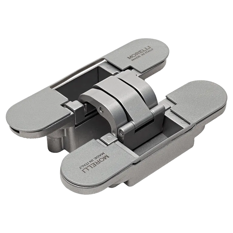 Петля скрытая HH-20 SC, врезная с 3D-регулировкой, вес полотна до 60 кг, цвет матовый хром фото купить Калининград