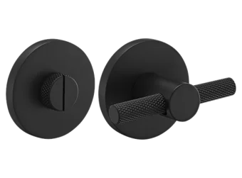 Завёртка сантехническая, на круглой розетке 6 мм, MH-WC-R6T BL,  цвет - чёрный