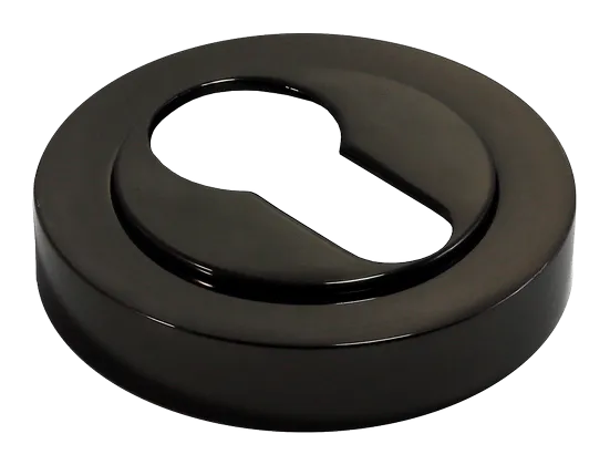 LUX-KH-R2 NIN, накладка на евроцилиндр, цвет - черный никель фото купить Калининград